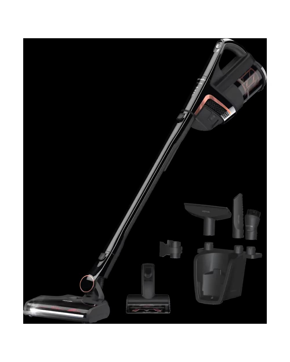 Беспроводной пылесос Miele Triflex HX, чёрный с комплектом насадок
