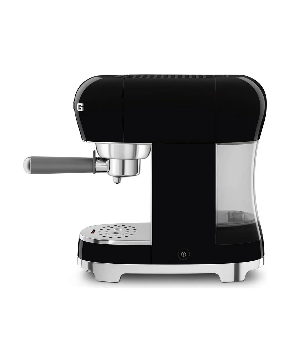 Рожковая кофеварка Smeg ECF00, чёрная