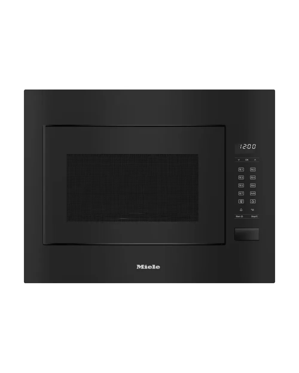 Встраиваемая микроволновая печь Miele, чёрная