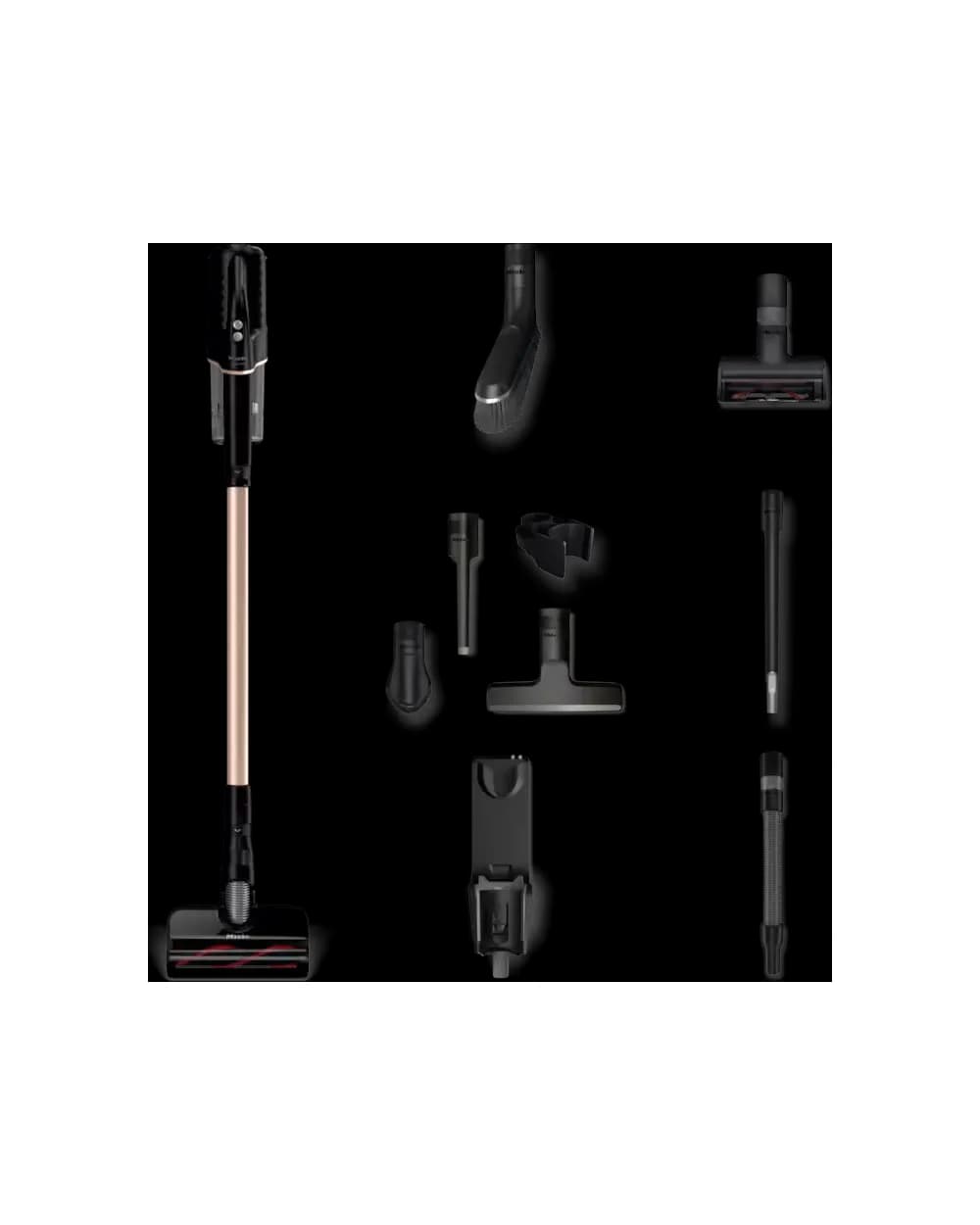 Беспроводной пылесос Miele Triflex HX, розовое золото с комплектом насадок