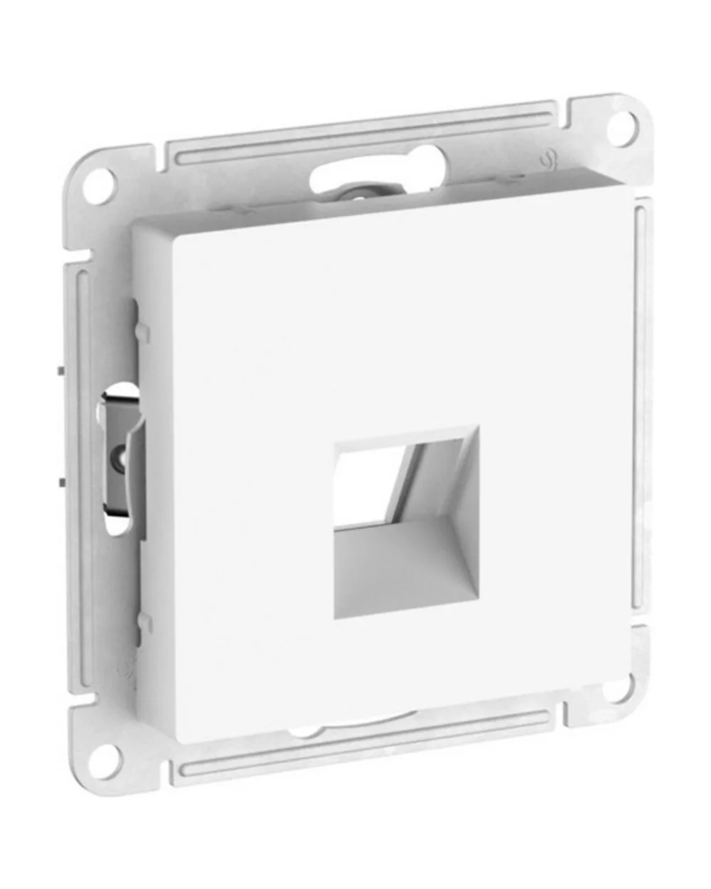 Компьютерная розетка RJ45, белая