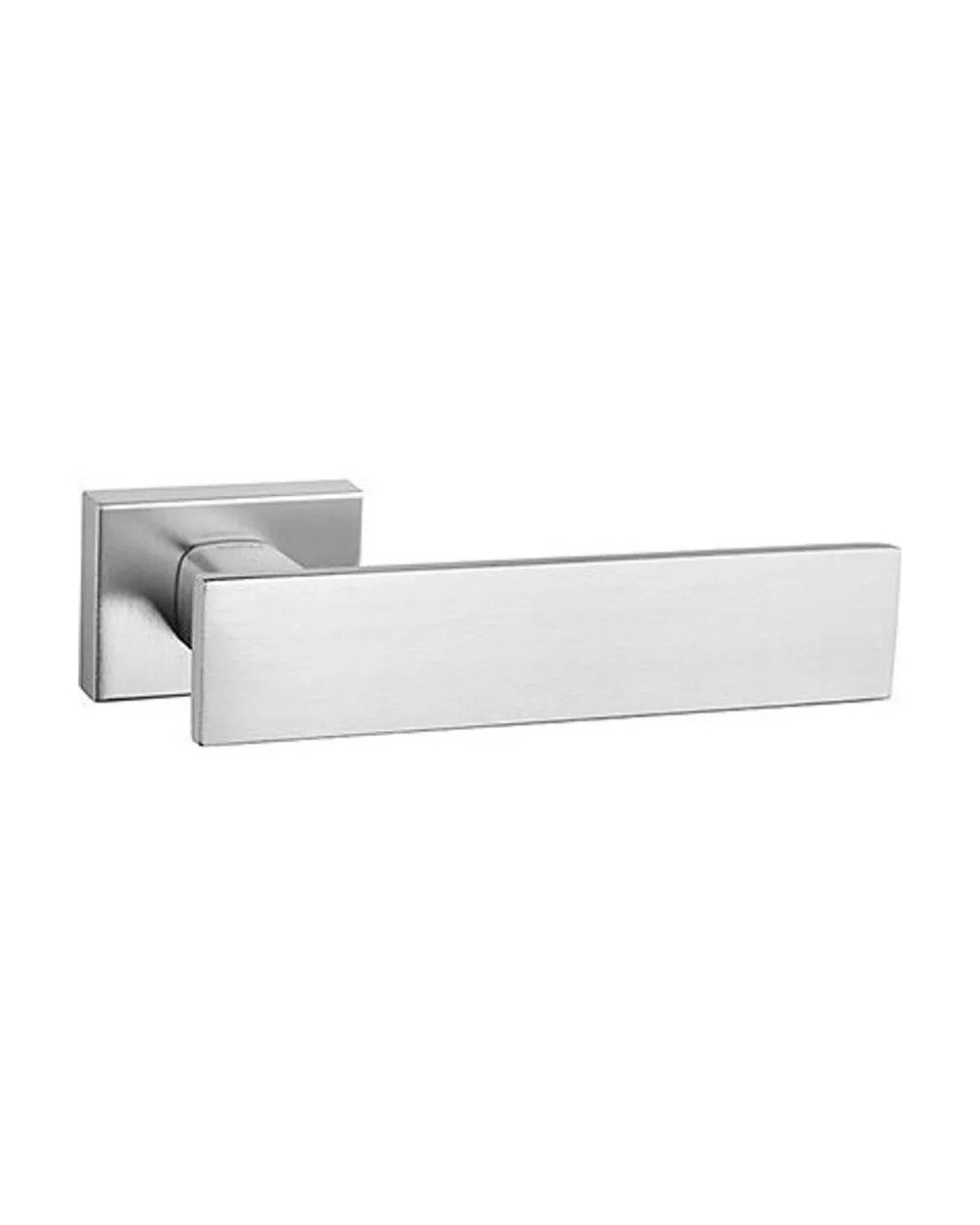 Дверная ручка на розетке Tupai 2730 RE Linha, матовый хром